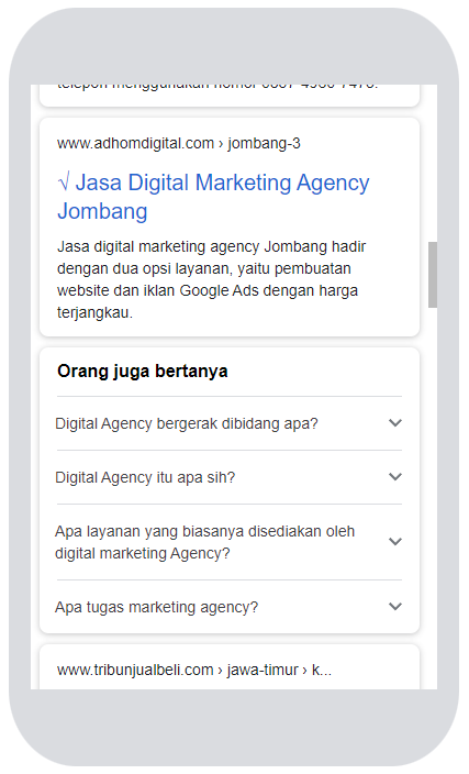 Artikel SEO AdhomDigital